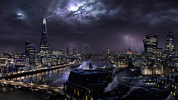 Moon Knight London Night, moon-knight, superheroes, tv-shows, artstation HD wallpaper