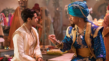Will Smith, Genie, Aladdin 2019 HD wallpaper