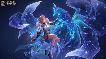 Fantasy girl, blue, girl, fox, miya, fantasy HD wallpaper