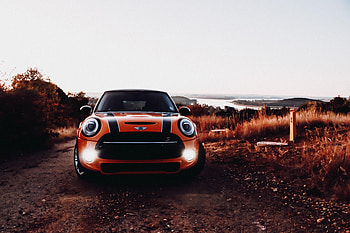 Mini Cooper, Cars, Car, Front View, Headlight, Mini Cooper S HD wallpaper