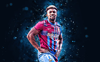 Adama Traore, soccer, spanish, barca, barcelona, football HD wallpaper
