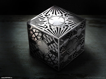 Black Cube, technology, animation, computer, art HD wallpaper