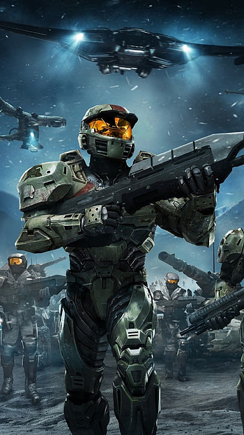 Halo Wars, Iconic , Gaming universe, Futuristic armor HD phone wallpaper