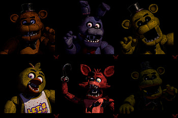 Freddy (Five Nights at Freddy's), Golden Freddy (Five Nights At Freddy's), video game, Freddy Fazbear's Pizza, Five Nights at Freddy's HD wallpaper