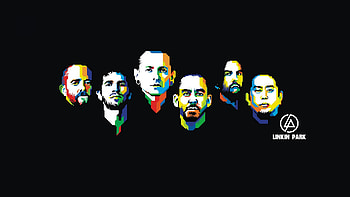 Linkin Park band, Minimal digital art, , Visual inspiration HD wallpaper