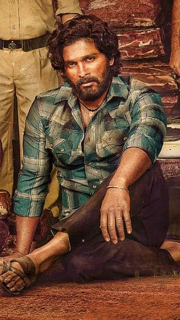Pushpa, Allu Arjun HD phone wallpaper