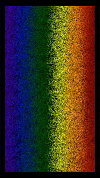 Framed Rainbow, orange, Frame, blue, bright, dark, yellow, purple, colorful, colors HD phone wallpaper