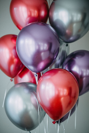 Colorful, party balloons, shine HD phone wallpaper
