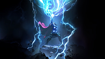 Thor Unstoppable Might, thor, superheroes, artwork, art, digital-art HD wallpaper