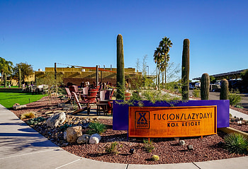 Tucson, Arizona campground, Lazydays KOA Resort HD wallpaper