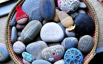 Stones, Miscellanea, Miscellaneous, Painted, Colored HD wallpaper