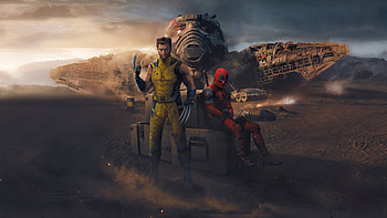 A Deadly Encounter Of Deadpool Vs Wolverine, deadpool-and-wolverine, deadpool-3, wolverine, deadpool, 2024-movies, movies, superheroes, artwork, digital-art HD wallpaper
