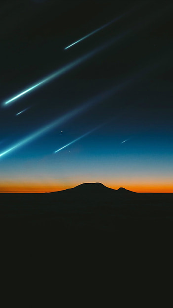 Surreal sunset, Cosmic art, Serene scenery, Celestial beauty HD phone wallpaper