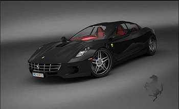 Ferrari Four Door Coupe, tuning, ferrari, car, concept HD wallpaper