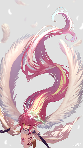 No game no life, jibril, anime HD phone wallpaper