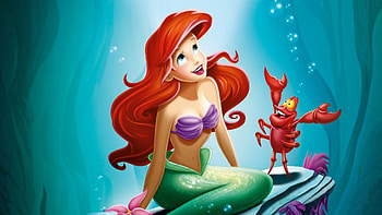 Sebastian, Ariel (The Little Mermaid) HD wallpaper