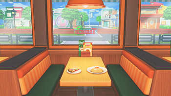 Tomodachi Life: Living the Dream — Cozy Diner HD wallpaper