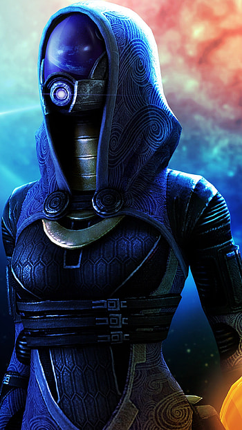 Preview mass effect, character, art HD phone wallpaper
