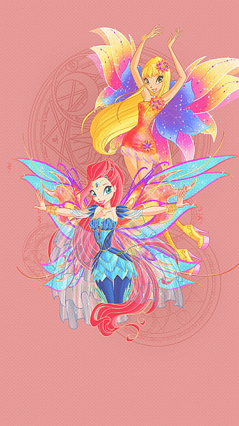 Winx, Animation series, Magic circle HD phone wallpaper