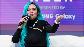 Latin Music Week 2021, Karol G HD wallpaper