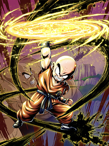 Krillin, Anime Dragon Ball, Dragon Ball art HD phone wallpaper