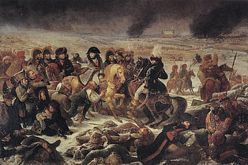 Art painting (for Jerry), painting, art, battlefield, , wall, france, , napoleon HD wallpaper