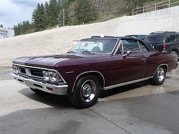 1966 Pontiac Beaumont ragtop, pontiac, classic, beaumont, ragtop HD wallpaper