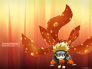 anime naruto kyuubi, naruto, kyuubi, and, anime HD wallpaper