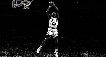 Michael Jordan Legendary Dunk Ultra, Michael Jordan, basketball, Chicago Bulls, NBA, dunk HD wallpaper