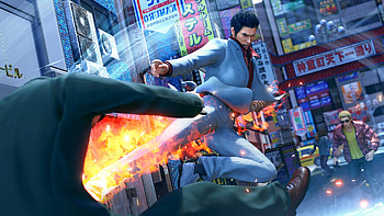 Yakuza Kiwami 3: Dark Ties — Neon Fury, Video Game, Yakuza Kiwami 3 & Dark Ties HD wallpaper