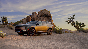Wagoneer S Desert Horizon — Jeep, Vehicle, Jeep Wagoneer S HD wallpaper