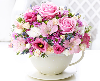 Pretty bouquet, bouquet, pretty, nature, flowers, spring HD wallpaper