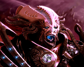 Alien Warrior, fantasy, alien, warrior HD wallpaper