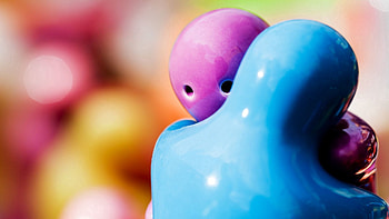 Love, Violet, Purple, Figurines, Embrace, Statuettes HD wallpaper