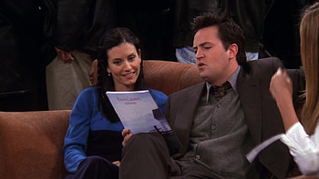 Chandler, Friends, TV Shows, Ralph Lauren country catalog HD wallpaper