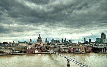 Cities, London, r, England, Millennium Bridge, Uk HD wallpaper