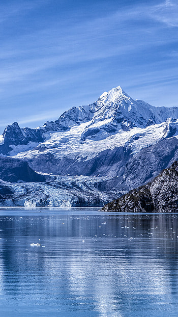 Glacier Bay National Park, West of Juneau, Alaska HD phone wallpaper