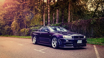 R34 Tuning, GTR Skyline HD wallpaper