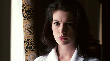 Anne Hathaway, Celebrity, Curtain, Face HD wallpaper