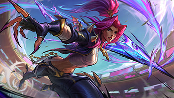 Soul Fighter Kalista Skin LoL Wild Rift Splash Art PC, Video Game, League Of Legends, League Of Legends: Wild Rift, Kalista (League Of Legends) HD wallpaper