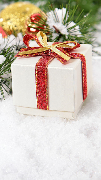 Glitter, Christmas presents HD phone wallpaper