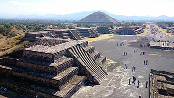 Teotihuacan, Travels, Pyramids, Mexico City HD wallpaper