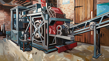 Dynamic Industrial Design in Ultra, machine, gears, industrial, technology HD wallpaper