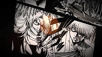 [w&b] Little trash hits like badass//Gintama - YouTube HD wallpaper