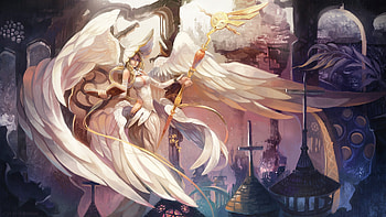 women, Fantasy Art, Angel, Wings / and Mobile Backgrounds HD wallpaper