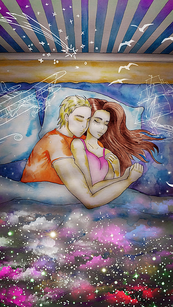 Sleeping, Love Couples HD phone wallpaper