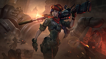 2022 Caitlyn League Of Legends , caitlyn-league-of-legends, league-of-legends, games, artist, artwork, digital-art HD wallpaper