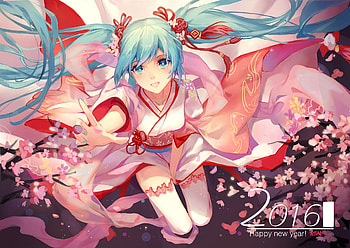 Hatsune Miku, Anime, Vocaloid HD wallpaper