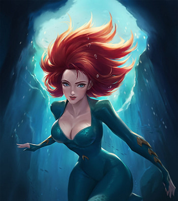 Mera, Superhero, artwork, 2019 HD phone wallpaper