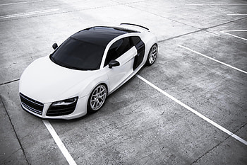 Audi, Cars, View From Above, R8 HD wallpaper